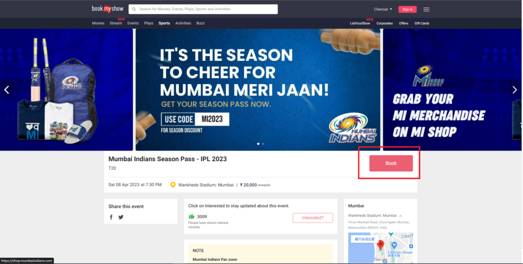 IPL-booking-Bookmyshow-5