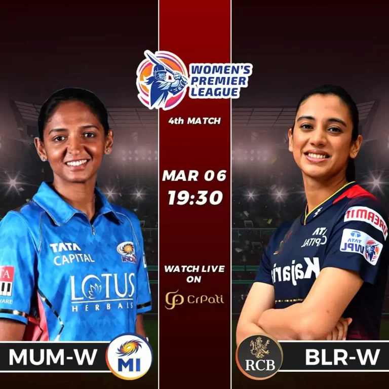 WPL 2023 : Mumbai Indians vs Royal Challengers Bangalore Review