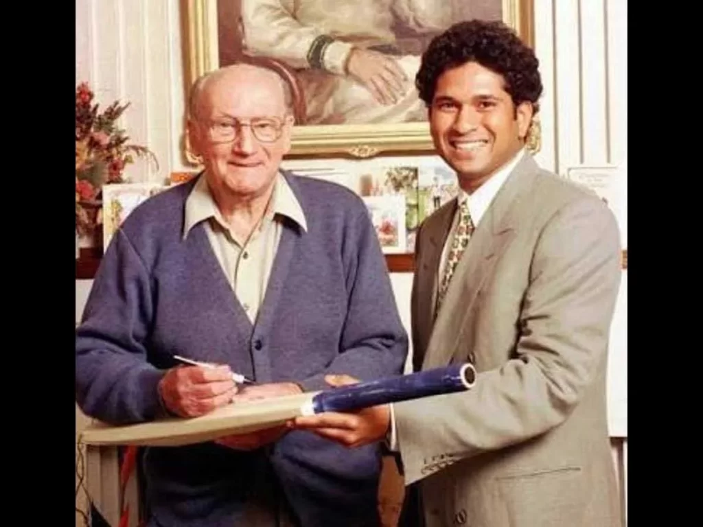 Sir Don Bradman and Sachin Tendulkar