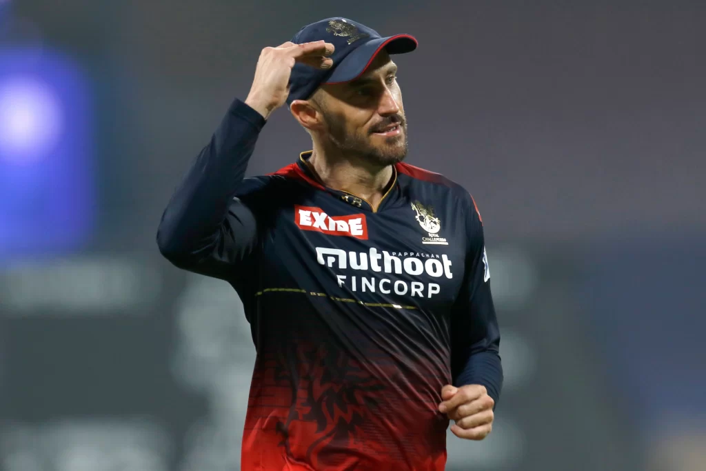 IPL Code of Conduct: Ban of Faf