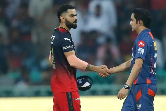 Kohli-Gambhir Altercation Mars RCB's Win Over LSG