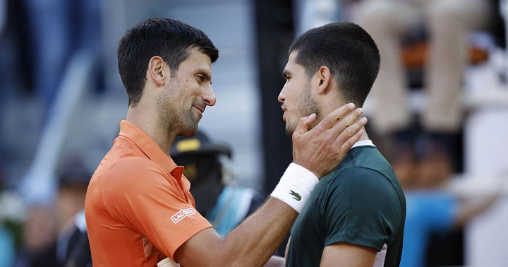 Novak Djokovic vs Alcaraz